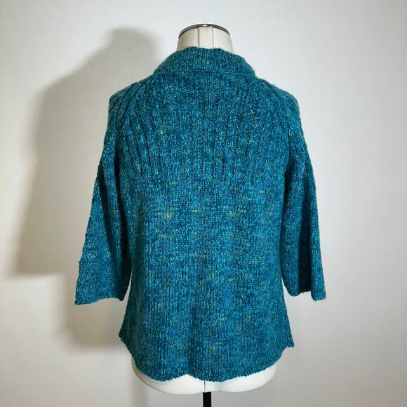 Kintamani by Wind River Chunky Boucle Knit Cardigan Sweater Womens Size Medium M - Picture 6 of 9